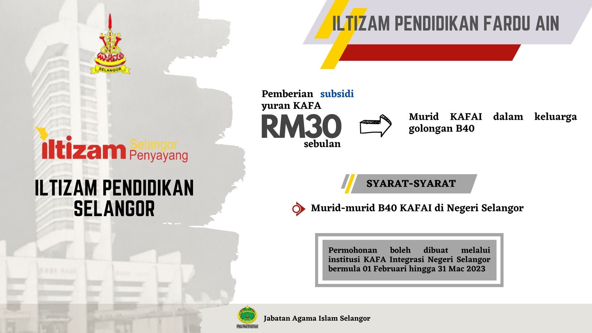 Iltizam Selangor Penyayang